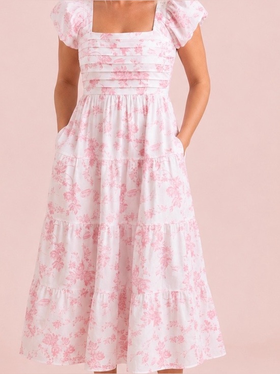 Altar'd State Dresses & Skirts - NEW Altar’d State White & Pink Floral Maxi Dress Size Small & Large Available
